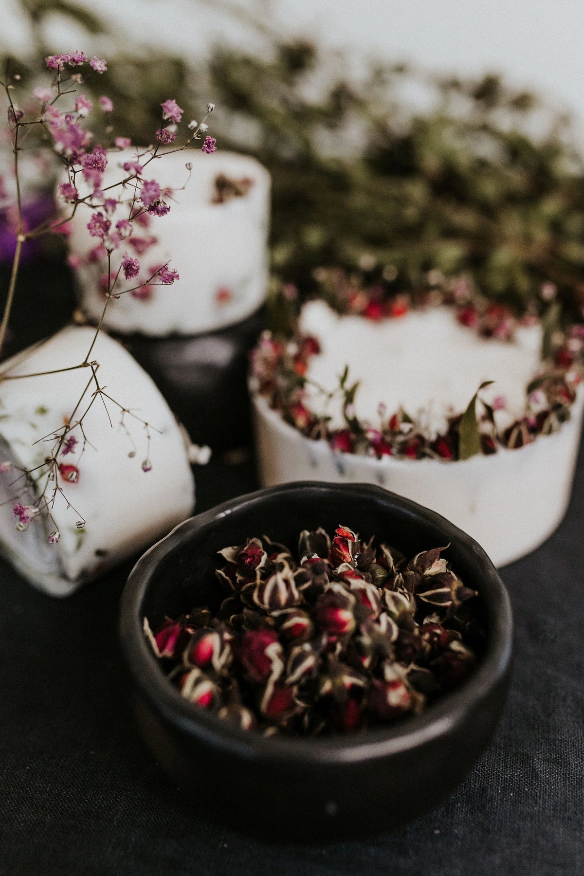 Aromātiskā svece "Lielā roze"