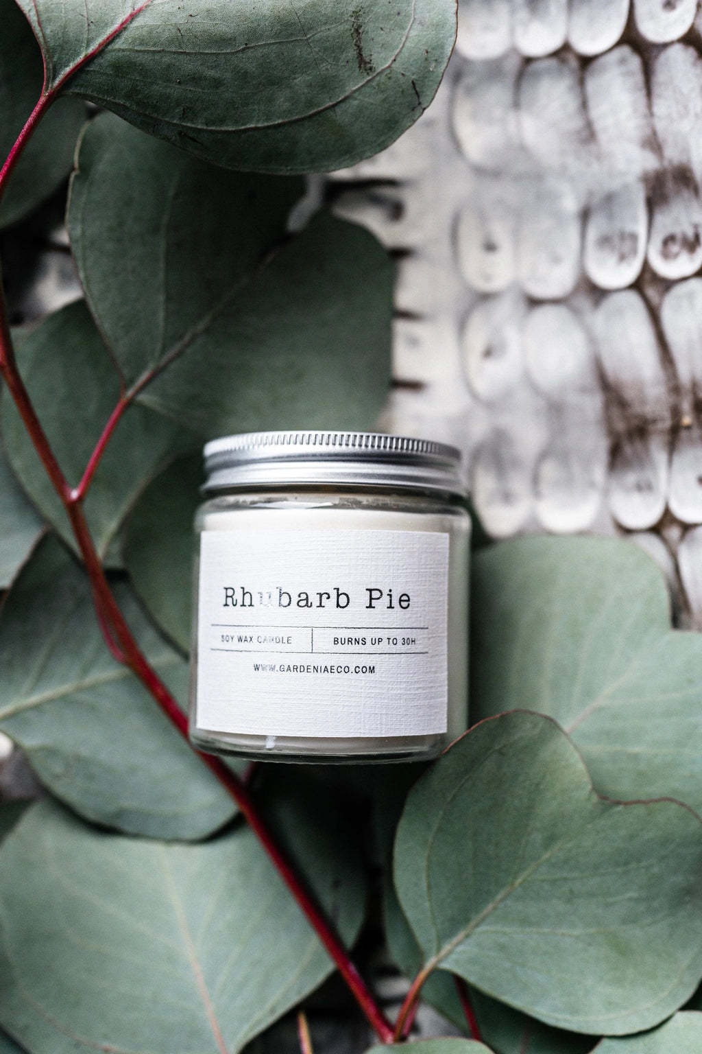Aromātiskā svece Rhubarb Pie