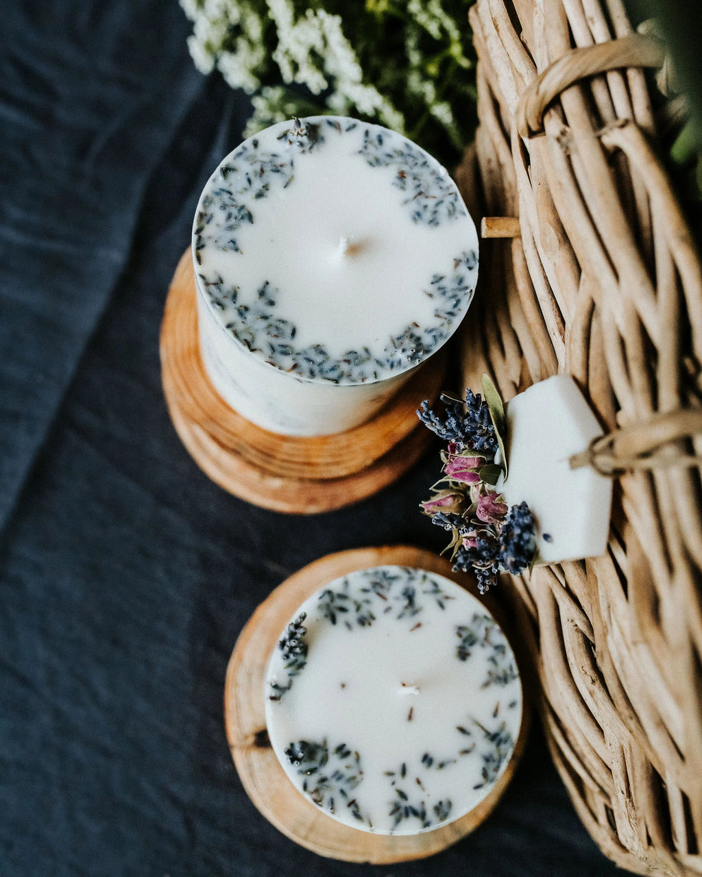 Aromātiskā svece "Lavanda"