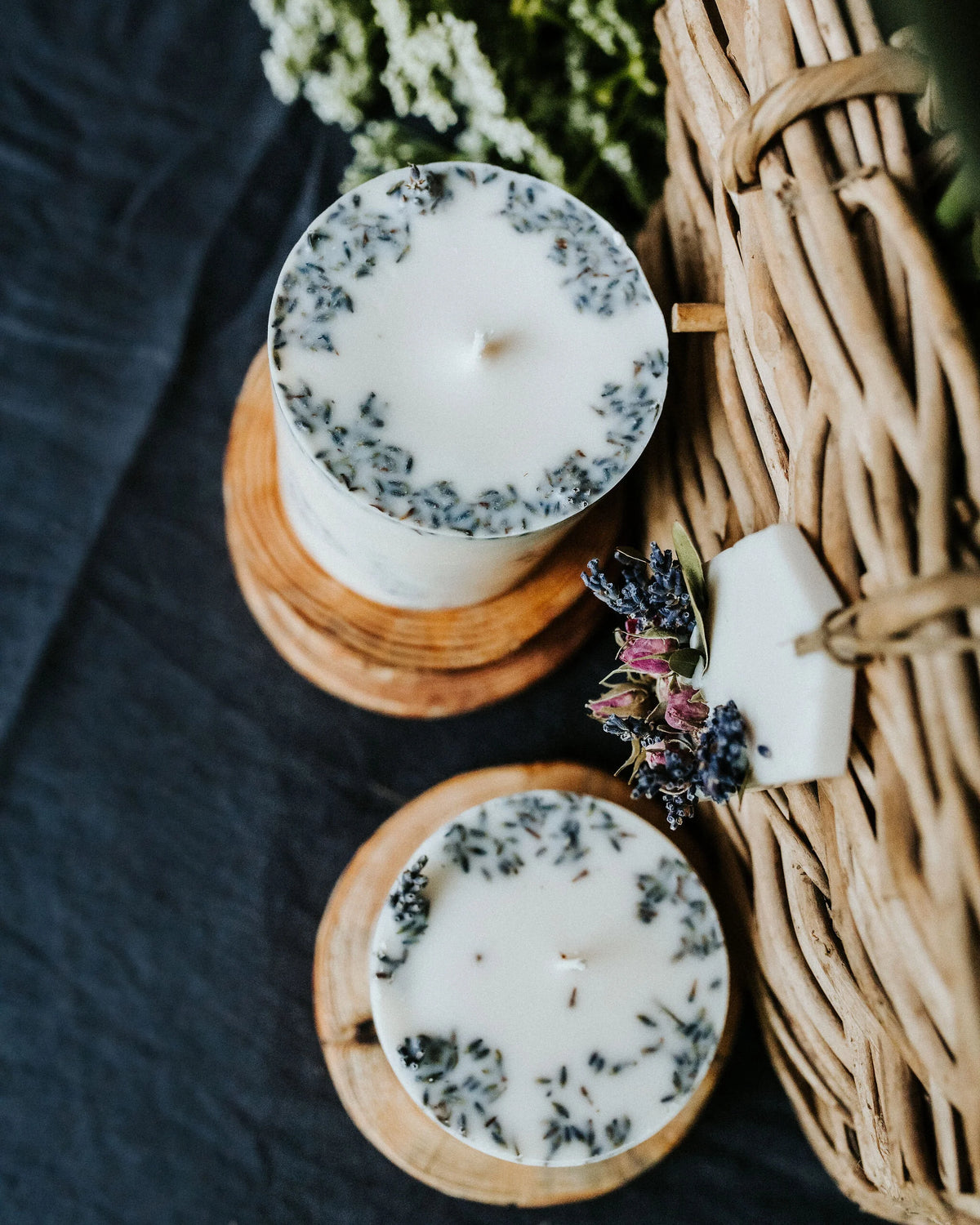 Aromātiskā svece "Lavanda"