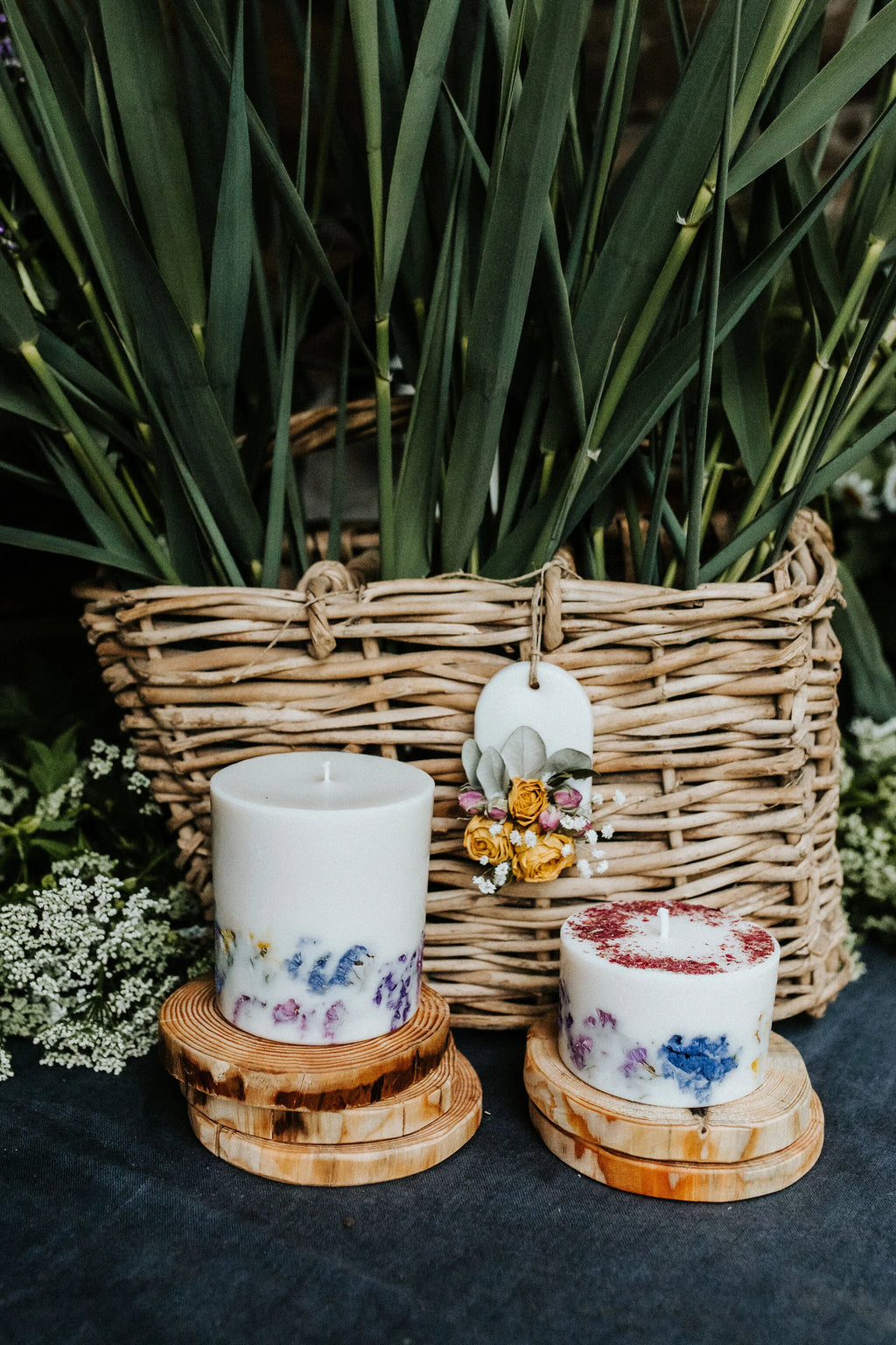 Aromātiskā svece "Lielā pļava"