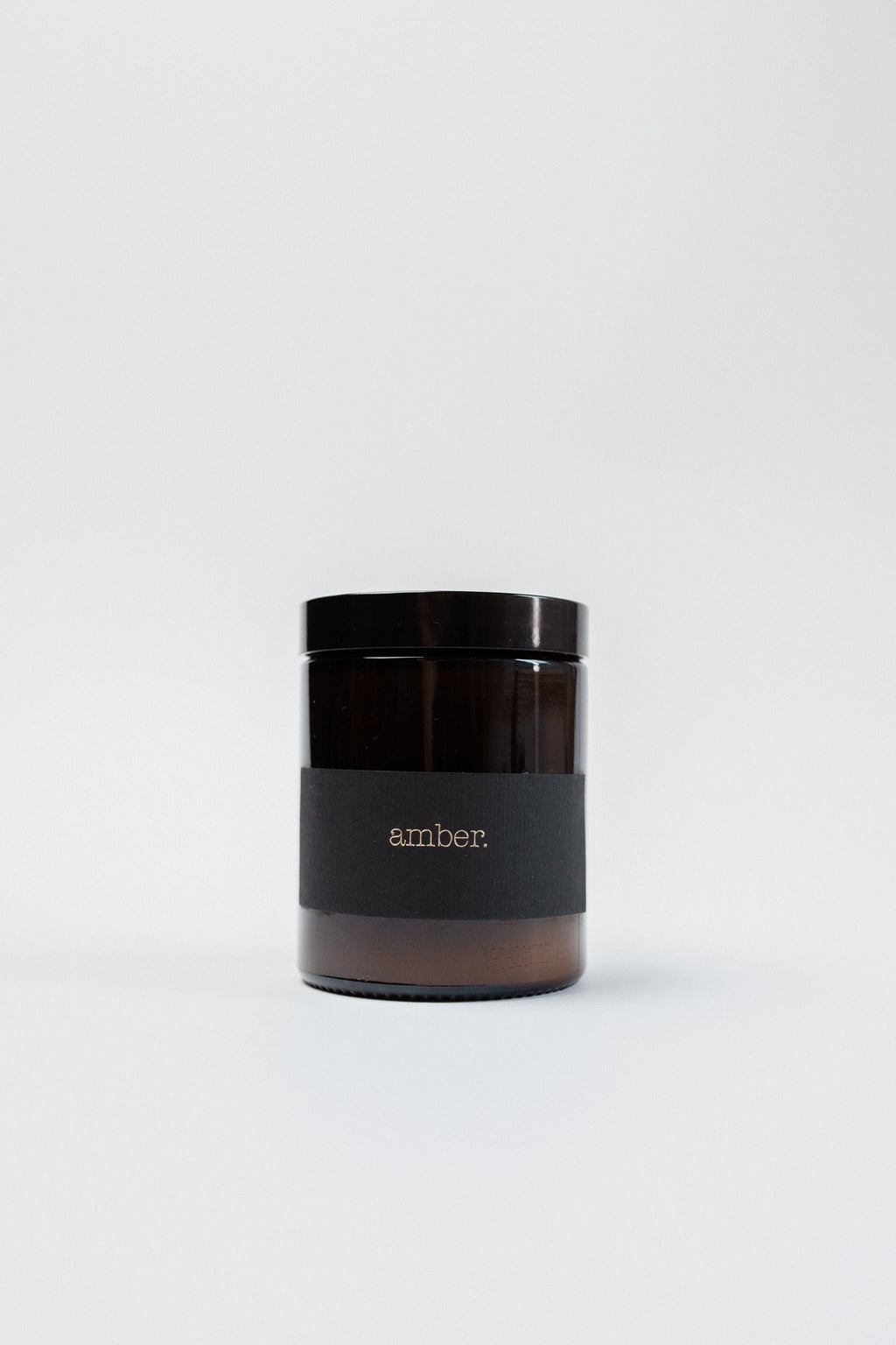 Svece burciņā "Amber candle" 4 izmēri