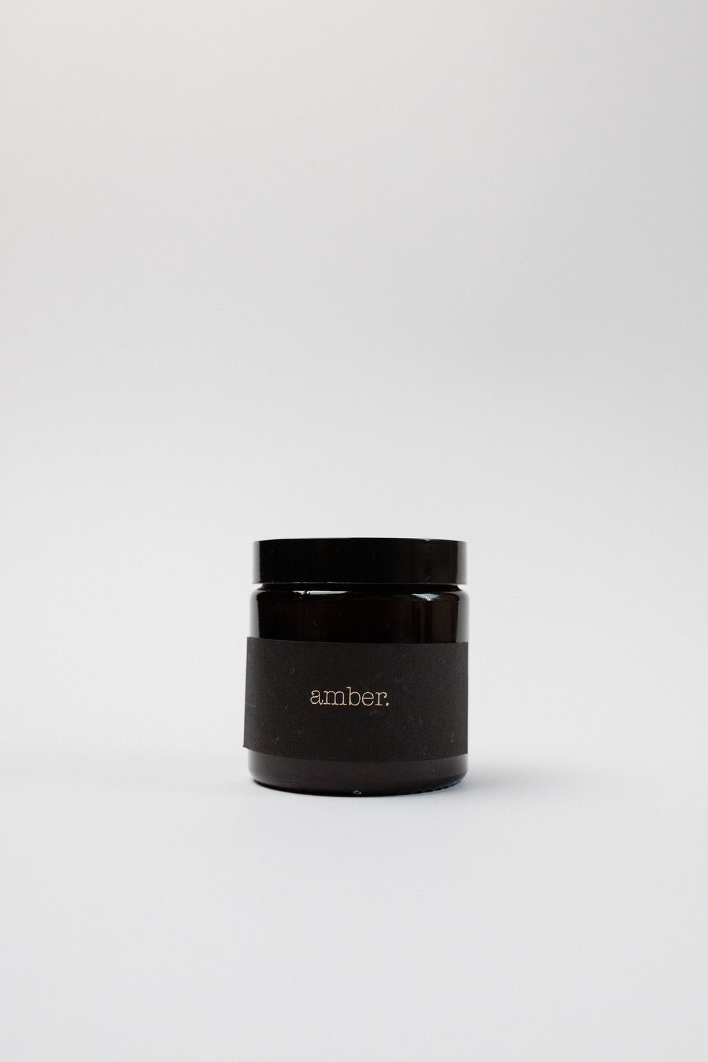 Svece burciņā "Amber candle" 4 izmēri