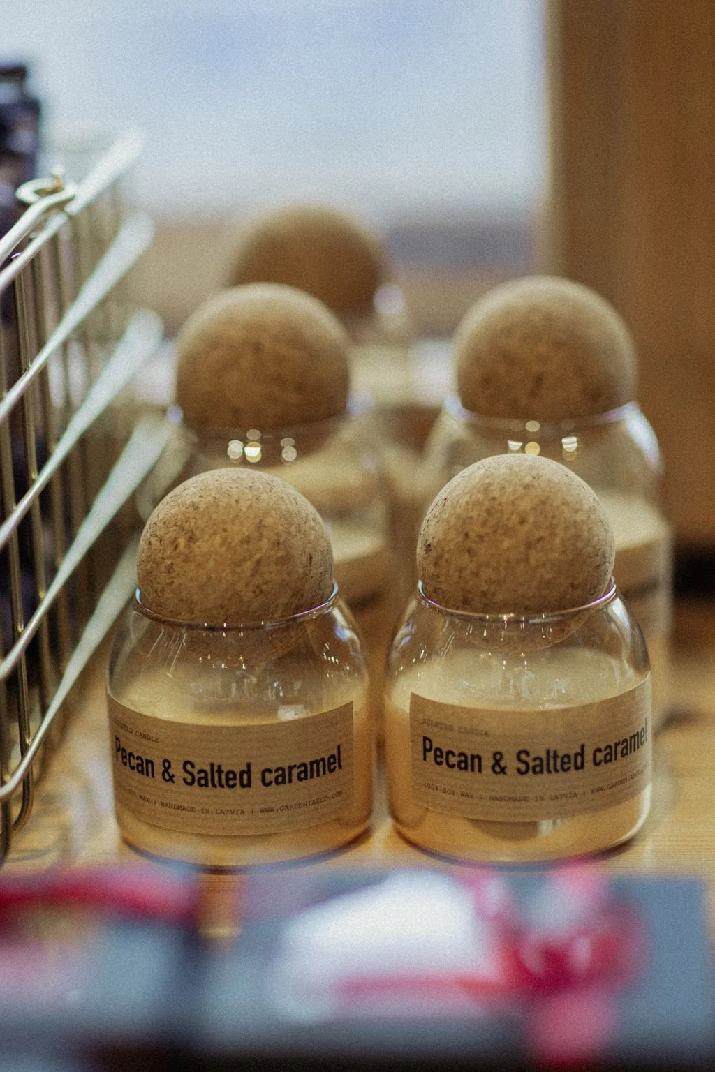 Aromātiskā svece Pecan & Salted caramel