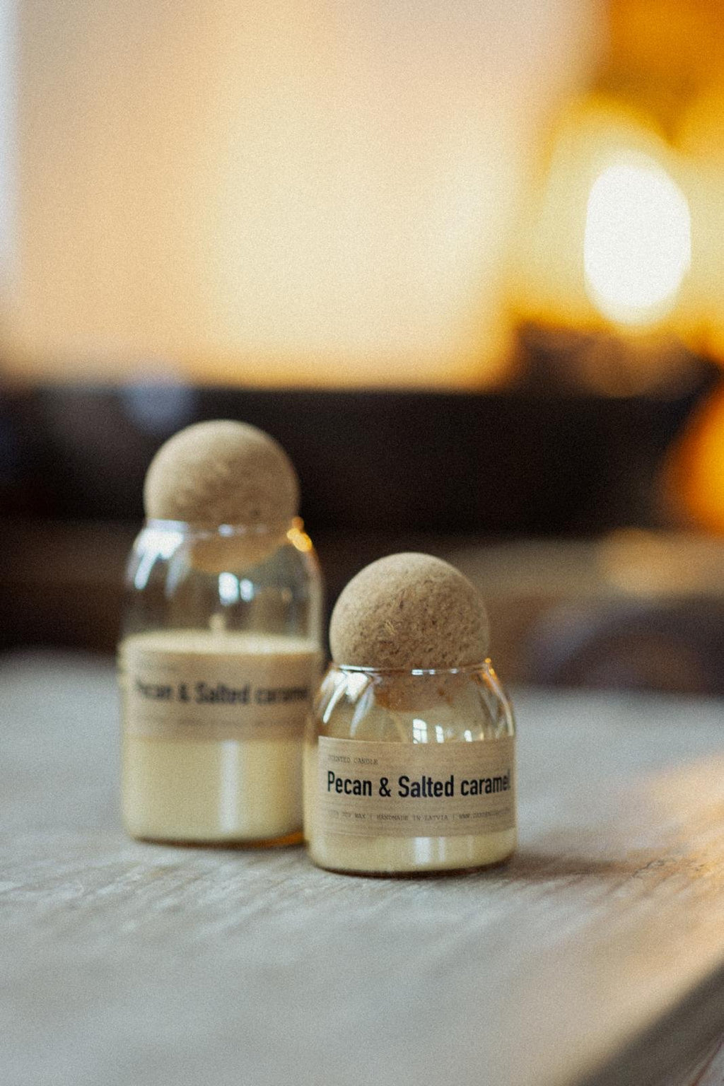 Aromātiskā svece Pecan & Salted caramel